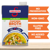 Swanson Natural Goodness Chicken Broth, 48 oz Carton