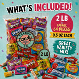 Pinata Candy Variety Pack - 2 Lb Assorted Mix, Pinata Stuffers for Kids