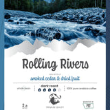 City Brew Rolling Rivers - Dark Roast Whole Bean Coffee - 2Lb