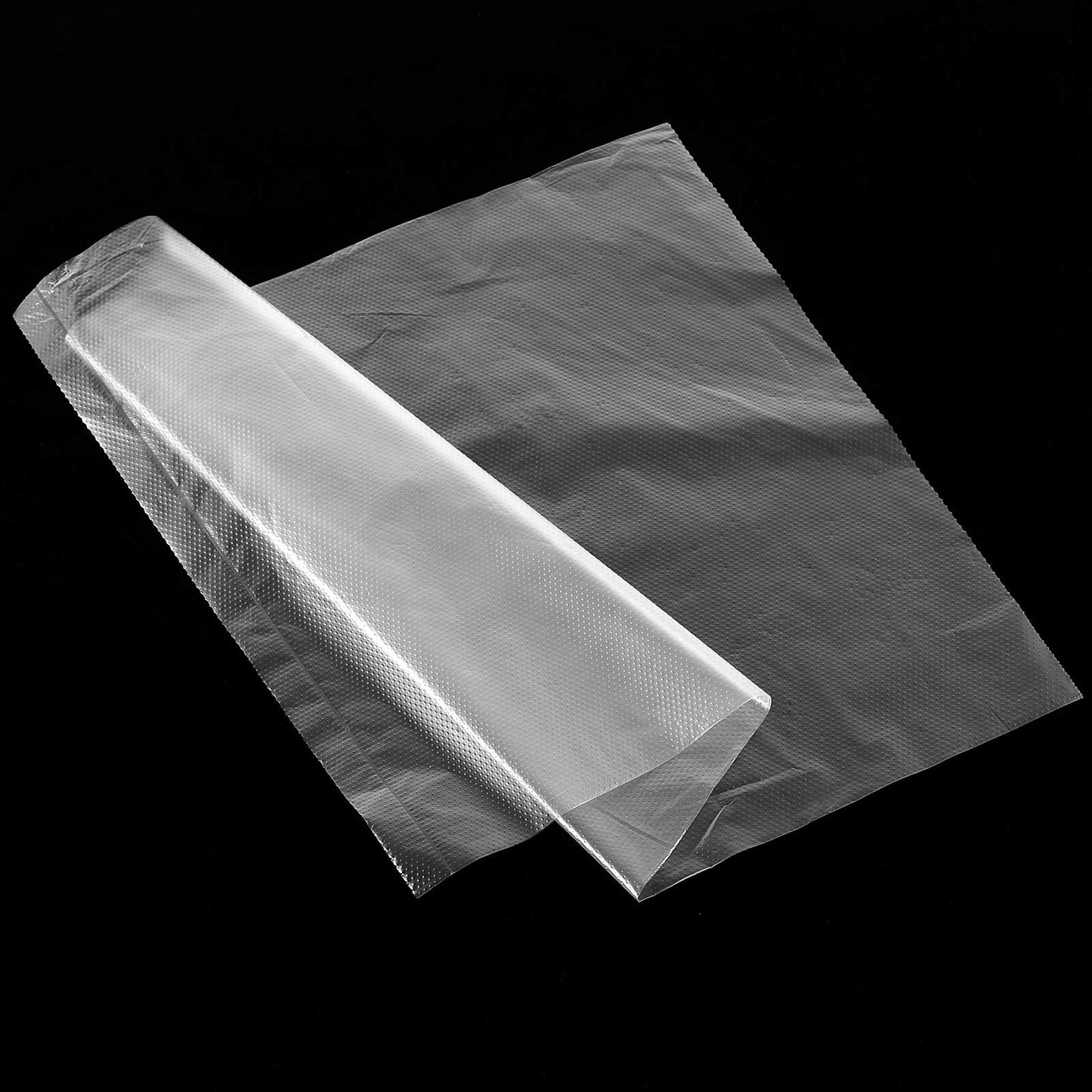 ZEONHAK 1000 Count 10 x 14 Inches Plastic Produce Bags, Clear Plastic Produce Bag Roll for Bread, Fruits, Vegetable, Kitchen, 500 Bags x 2 Rolls