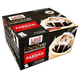 Lee's Coffee Pourover Fresh Ground Filter Packs, Parisian, 50 Count