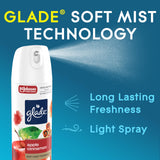Glade Odor Fighting Soft Mist Air Freshener Room Spray, Apple Cinnamon, 7.3oz., 1 count