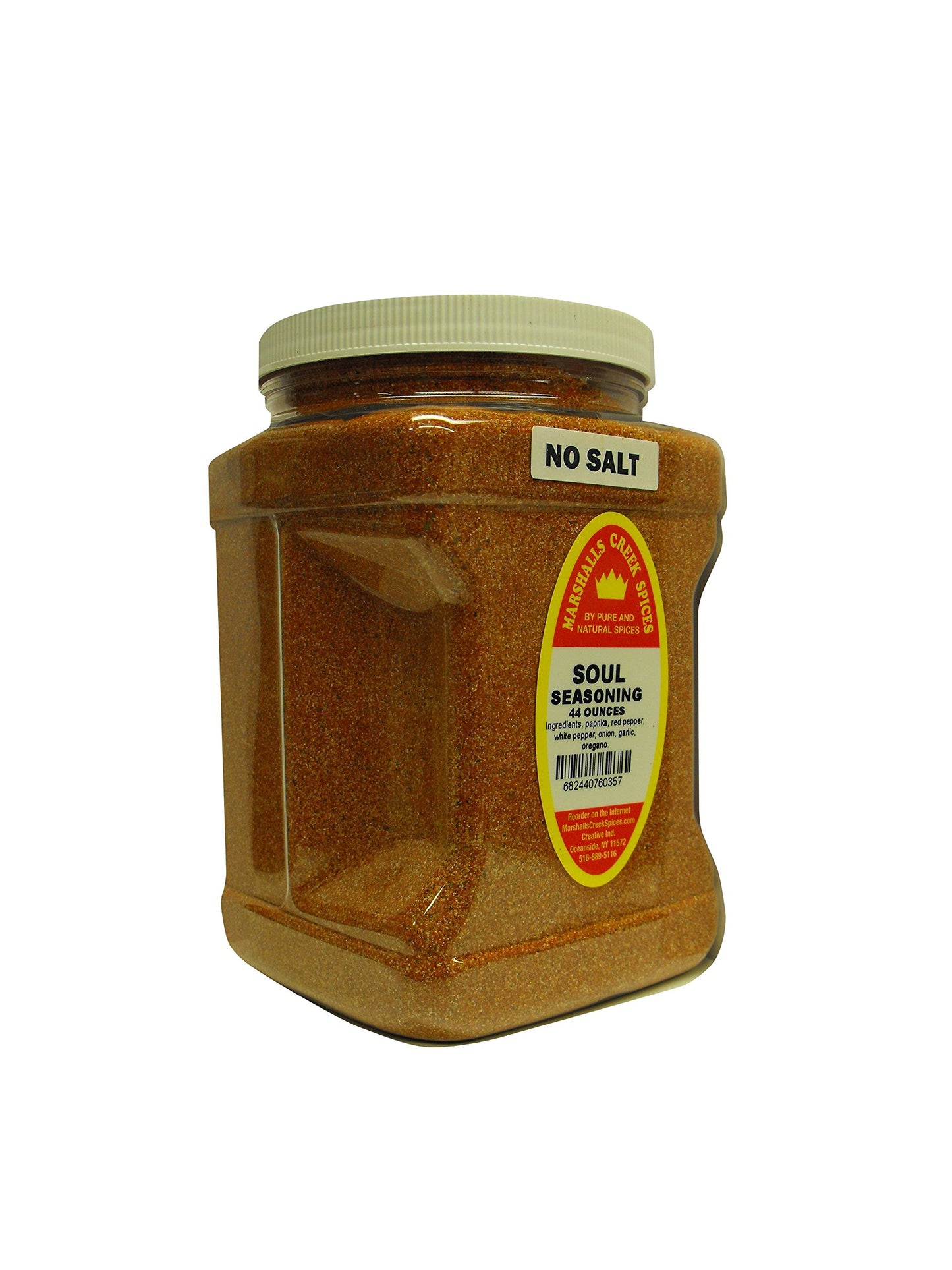 Family Size Marshalls Creek Spices Soul No Salt Seasoning, 44 Ounce …