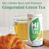 The Republic of Tea - HiCAF Gingermint Green Tea, 50 Tea Bags, High in Caffeine