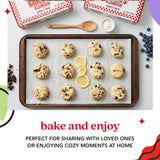 David's Cookies Cookies and Cream and Lemon Blueberry Decadent Cookie Dough Ready to Bake Frozen Variety Pack with Chocolate Cookie Pieces White