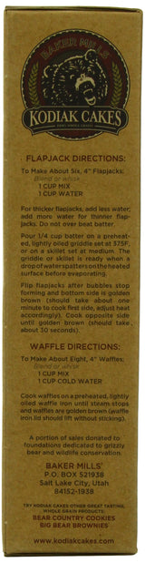 Kodiak Cakes All Natural Frontier Pancake, Flapjack and Waffle Mix, Butter Milk and Honey, 24 Ounce (Pack of 3)