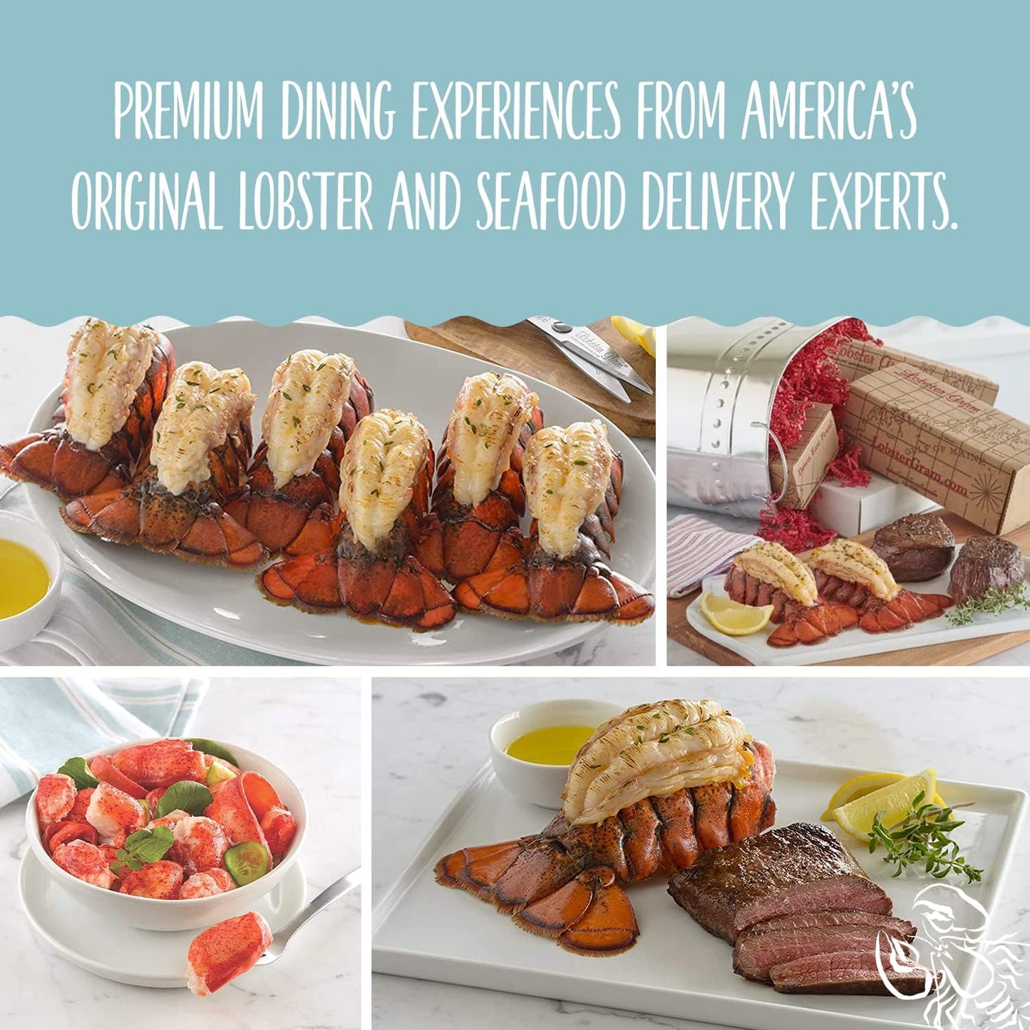 Lobster Gram Four 8.5 oz. Shrimp and Grits Trays, 2.13 Pound (Pack of 1)