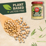 Polli Chickpea Pesto - Plant Based Italian Pesto Sauce with Extra Virgin Olive Oil & Almonds, Vegan Pasta Sauce, Dairy Free, Made in Italy, 2 x 3.2 oz