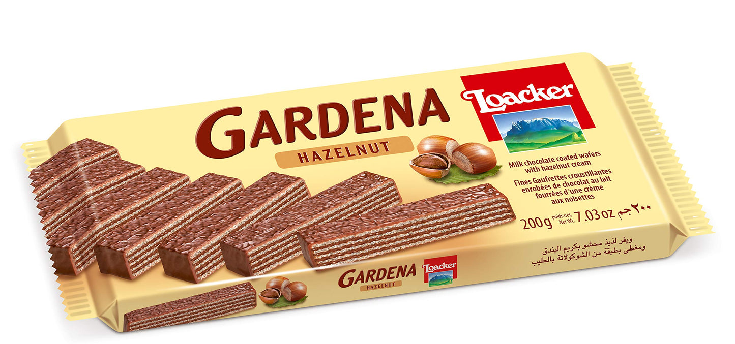 Loacker Large Gardena Wafer, 7.05 Ounce (Pack of 4)