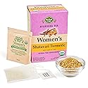 Herbal Cup Ayurveda Women's Tea, Organic Shatavari Turmeric, No Caffeine Herbal Teas (Women's Shatavari Turmeric, 16 Count (Pack of 1)