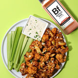 Spiceology - Buffalo Wing Salt-Free Seasoning - Tangy Spice Blend of Paprika, Chili Peppers, Tomato Powder & Honey Granules - Ideal for Chicken Wings