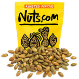Nuts.com - Roasted Pepitas - 2 Lb Bag, Salted No Shell Pumpkin Seeds, Healthy Snack for Adults & Kids, Rich in Protein, Fiber, Calcium & Potassium