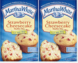 The Marvelous Martha White Muffin Mix (Strawberry Cheesecake)