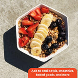 Virtue Foods Bulk Nut Free Granola - 10 lb (160 oz) Resealable Bag - Lightly Sweetened with Maple Syrup - Gluten Free, Seed Oil Free, Loose Style
