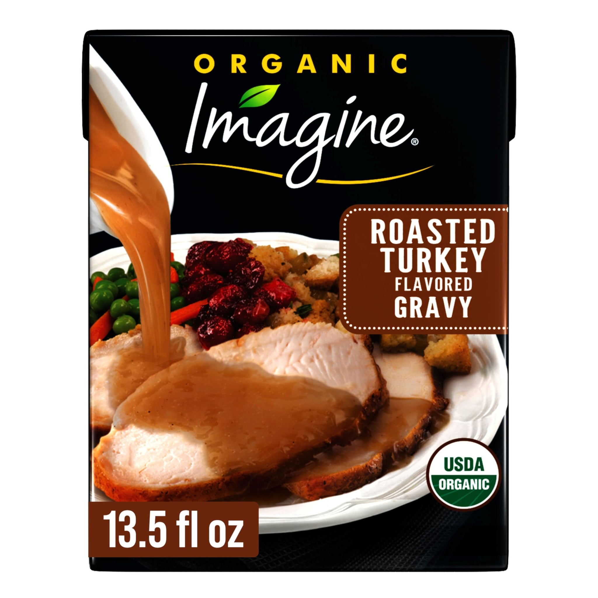 Imagine Organic Roasted Turkey Flavored Gravy, 13.5 oz