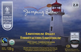 Jumping Bean Organic Lighthouse Roast Coffee Pod, 12 CT