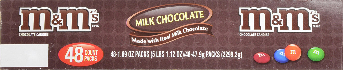 Mars M&M'S Milk Chocolate Candy, 1.69 Ounce