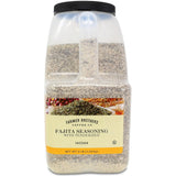 Farmer Brothers Fajita Seasoning with Tenderizer, 9 lb Bulk Bottle, Professional-Grade Blend for Beef, Chicken & Pork, Ideal for Restaurants, Catering
