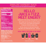 IZZE Spark Sparkling Juice Variety Pack, Raspberry Peach + Strawberry Lemonade, No Sugar Added, 8.4 FL OZ, 24 Cans