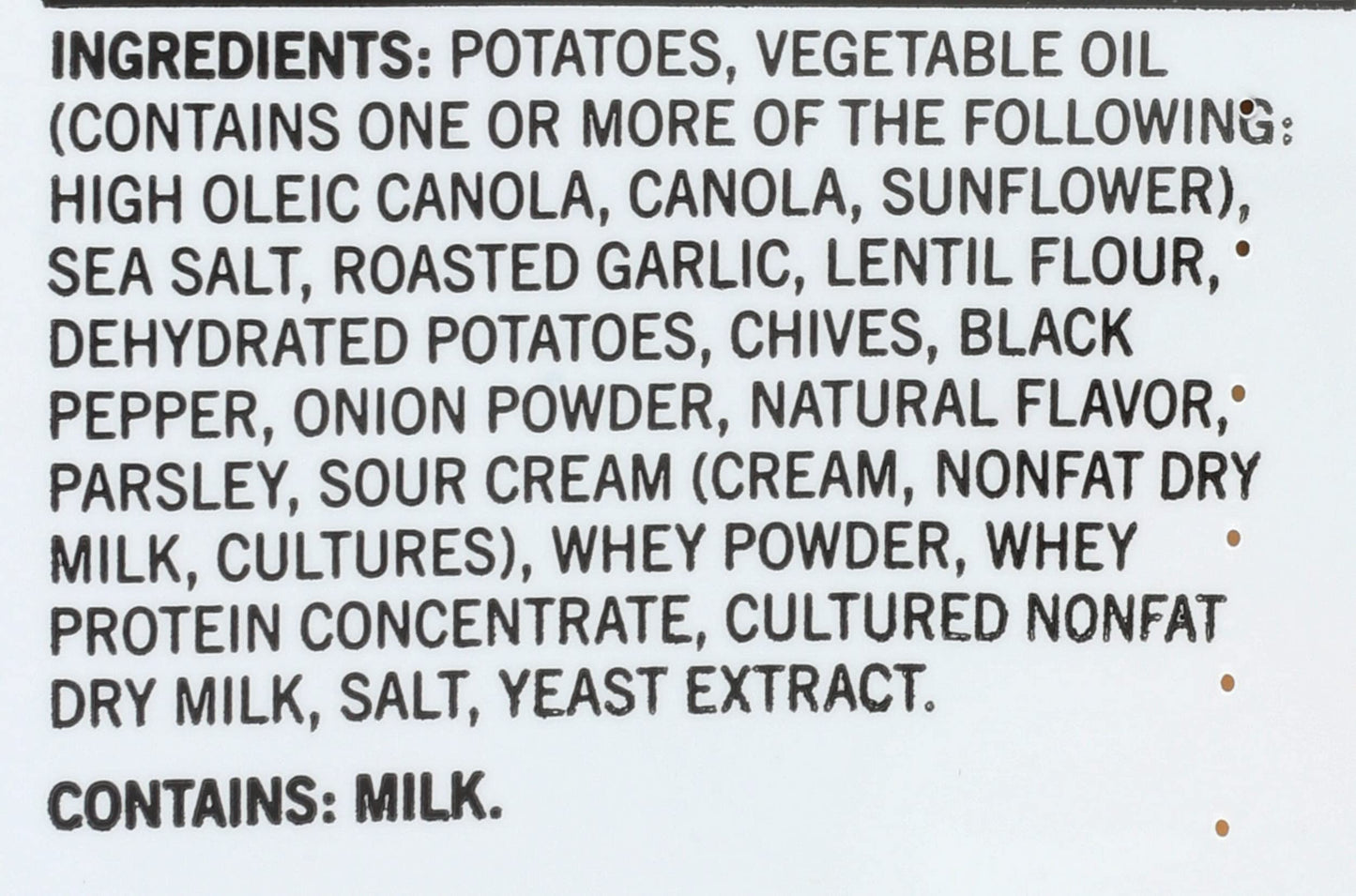 ALEXIA FOODS Roasted Garlic And Black Pepper Potato Puffs, 19 OZ