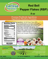 Red Bell Pepper Flakes (RBP) (8 oz, ZIN: 526822) - 2 Pack