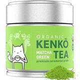 KENKO Matcha Green Tea Powder [USDA Organic] Highest Ceremonial Grade, Authentic Japanese, Premium 1st Harvest, 1 oz (30 servings)