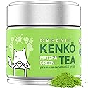 KENKO Matcha Green Tea Powder [USDA Organic] Highest Ceremonial Grade, Authentic Japanese, Premium 1st Harvest, 1 oz (30 servings)