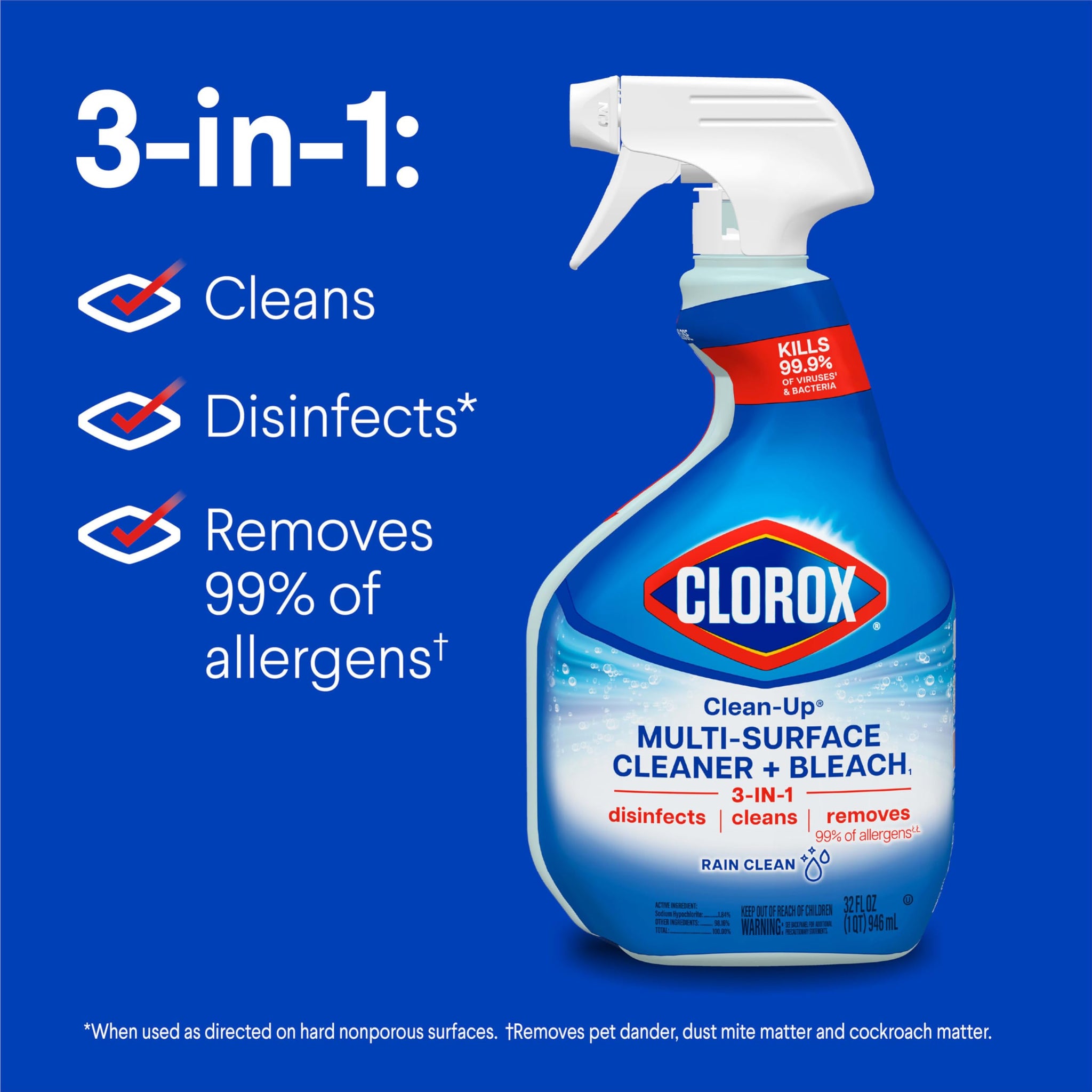 Clorox Clean-Up 32 Oz. Fresh Scent All-Purpose Cleaner