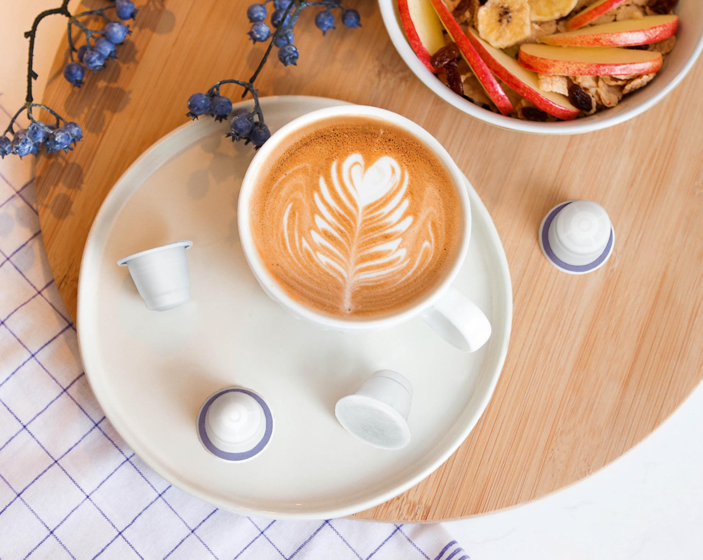 Dualit Indian Monsoon Original Line Compatible* Home Compostable Capsules - 80 pack - 80 Servings of Eco Friendly Single Origin Coffee Pods - 100%