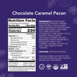 ALOHA Organic Plant Based Protein Bars | Chocolate Caramel Pecan | 12 Count, 1.98oz Bars | Vegan, Low Sugar, Gluten Free, Paleo Friendly, Low Carb