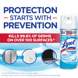 Lysol Disinfectant Spray, Household Cleaning Supplies, Disinfecting Multi-Purpose Room Spray, Antibacterial Sanitizer, Deodorizer, Kills Hantavirus