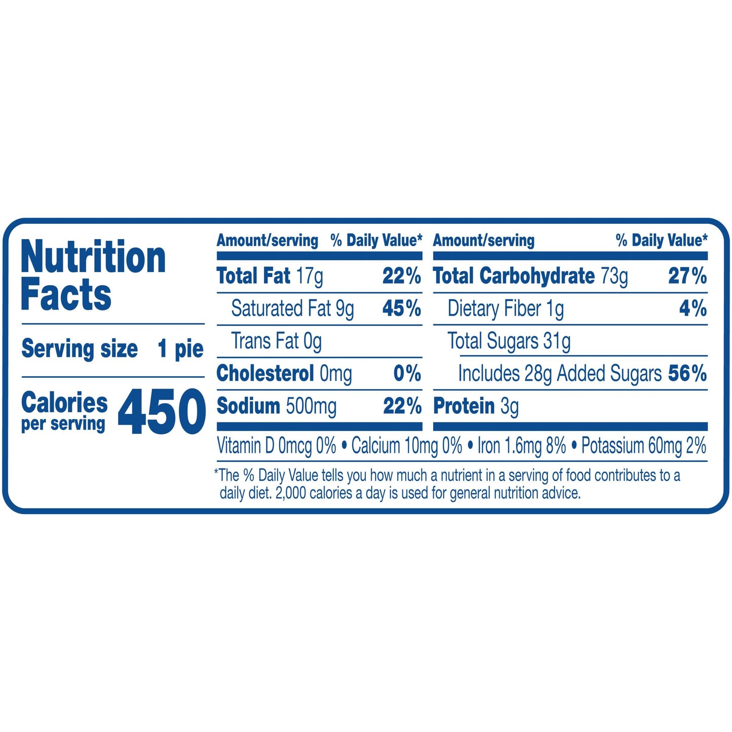 HOSTESS Fruit Pie Snack Classics, Apple, 4.25 Ounce (Pack of 1)
