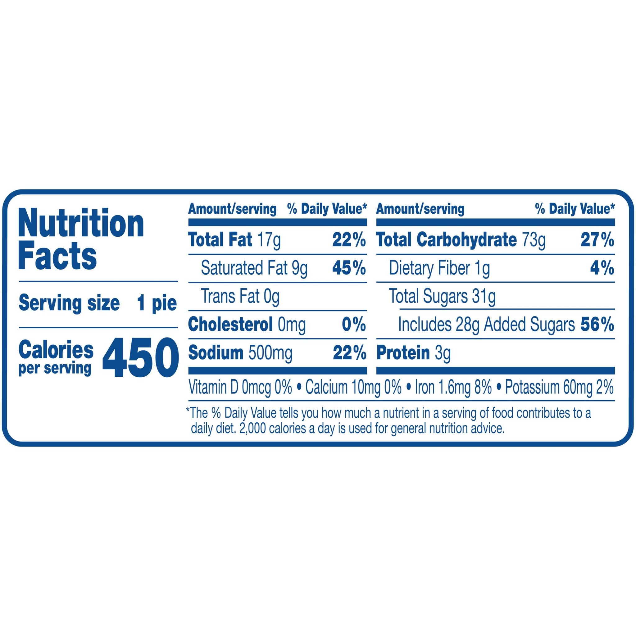 HOSTESS Fruit Pie Snack Classics, Apple, 4.25 Ounce (Pack of 1)