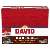 DAVID Sunflower Seeds, Bar-B-Q Flavor, 1.625 oz. (Pack of 12)