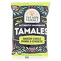 Tucson Tamale Company, Green Chile Pork & Cheese Tamales, 10 Oz (Frozen)