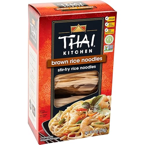 Thai Kitchen Gluten Free Brown Rice Noodles, 8 Oz