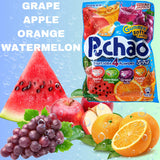 Puchao Gummy n' Soft Candy (3 pack) Fruit Soda(Apple, Watermelon, Grape, Orange), Bubbly Soda (Cola, Ramune Soda), Mellow Taste (Yogurt Drink, Peach)