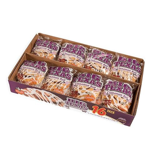 Cloverhill Big Texas Cinnamon Rolls (4 oz. roll, 16 ct.) (pack of 2)
