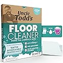 Uncle Todd's Ultra Concentrated Floor Cleaner For Mopping: 30 Natural, 100% Dissolvable Sheets for Mopping - Hardwood & Wood Floor Cleaner