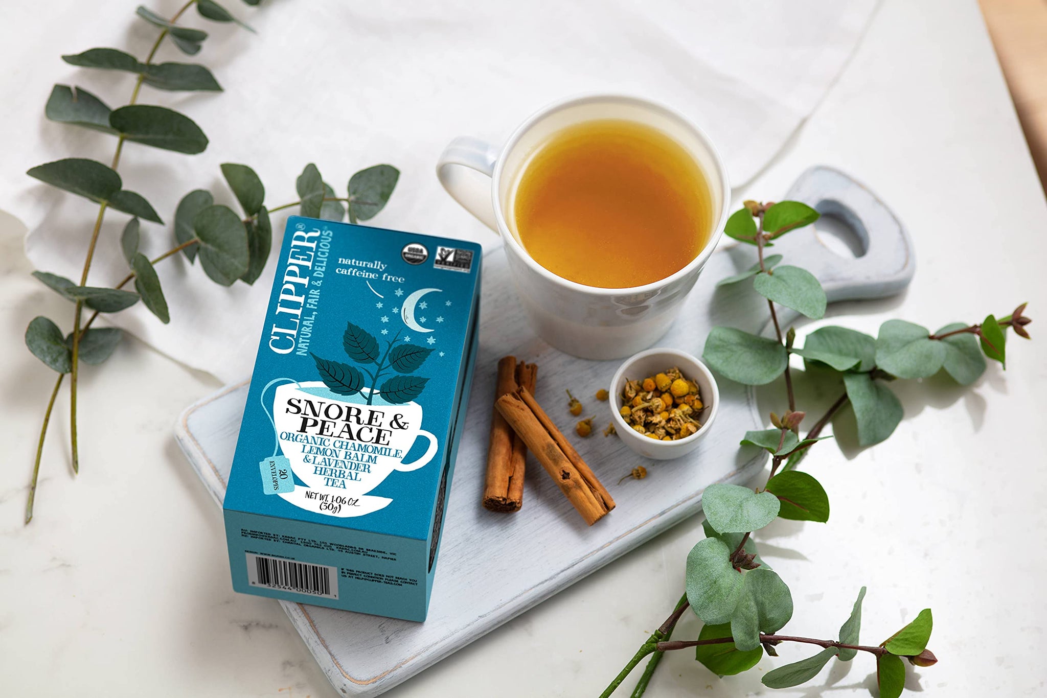 Clipper Tea Snore & Peace Org - 1.060 Ounce