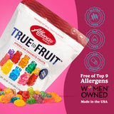 Albanese World's Best True to Fruit American Favorite Fruits Gummies | 25oz Bag of Candy | 10 Natural Flavors and Colors, Soft Gummy Bears | Tastes