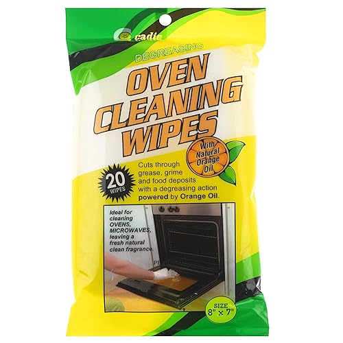 Cadie Degreasing Oven Cleaning Wipes 20 Wipes