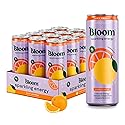 Bloom Nutrition Sparkling Energy Drink - Natural Caffeine, Zero Sugar, 180mg Caffeine - Antioxidant-Rich with Green Coffee Bean, Green Tea Extract