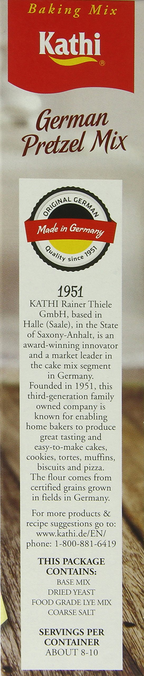 Kathi German Pretzel Baking Mix, 14.6 Ounce