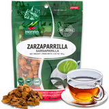Hanan Zarzaparrilla Loose Leaf Tea (Sarsaparrilla) (80 g) - Dried Smilax Ornata Plant Leaves from Peru 2.8 Ounce (Pack of 1)