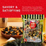 Shirakiku Norimaki Arare Mate - Crispy Japanese Rice Cracker | Glutinous Rice, Soy Sauce and Seaweed | Low Carb Rice Cracker Snacks, Seaweed Flavor 16