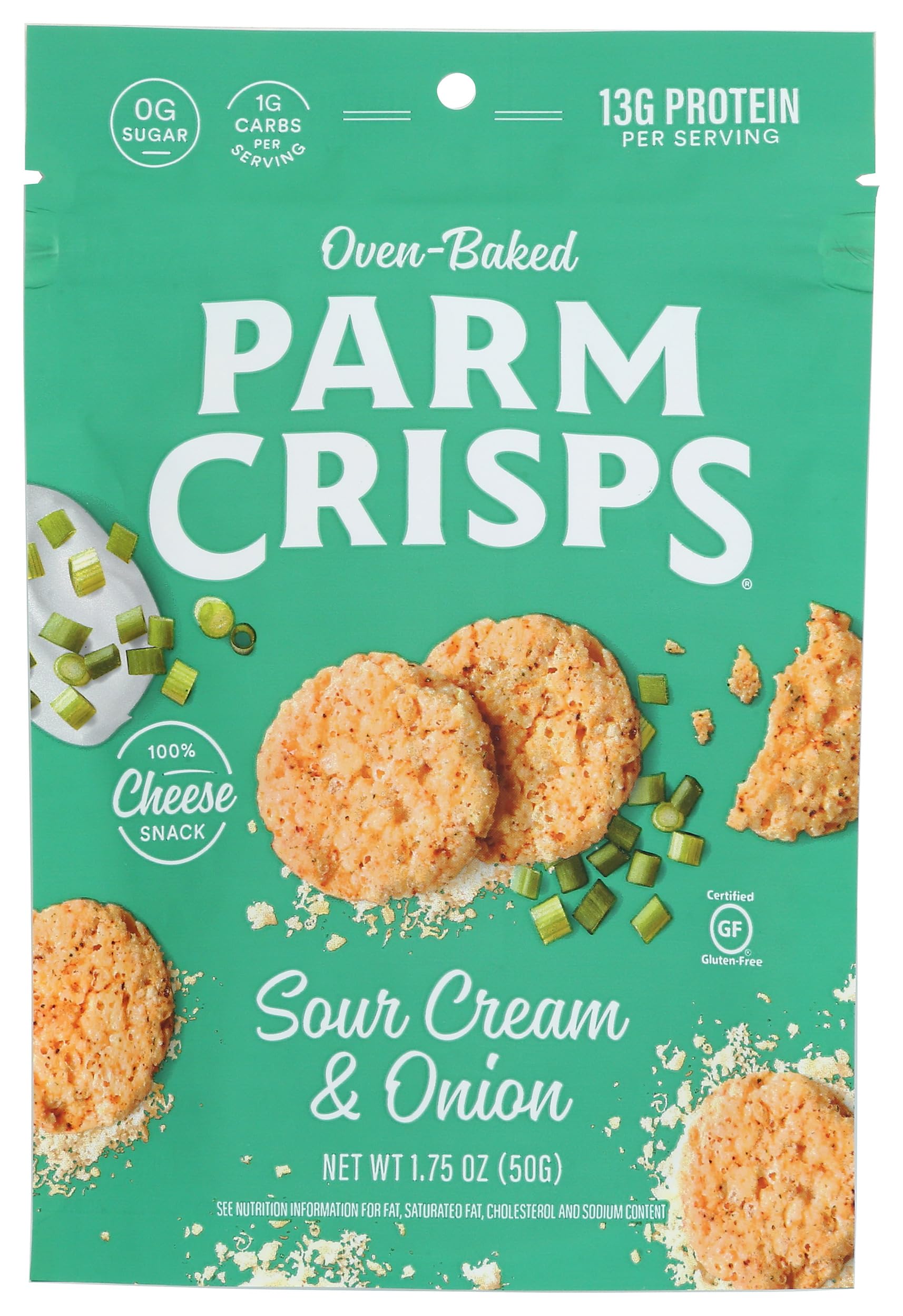 Parmcrisps, Crisps Sour Cream Onion, 1.75 Ounce