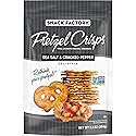 Snack Factory Pretzel Crisps, Sea Salt & Cracked Pepper, 7.2 Oz