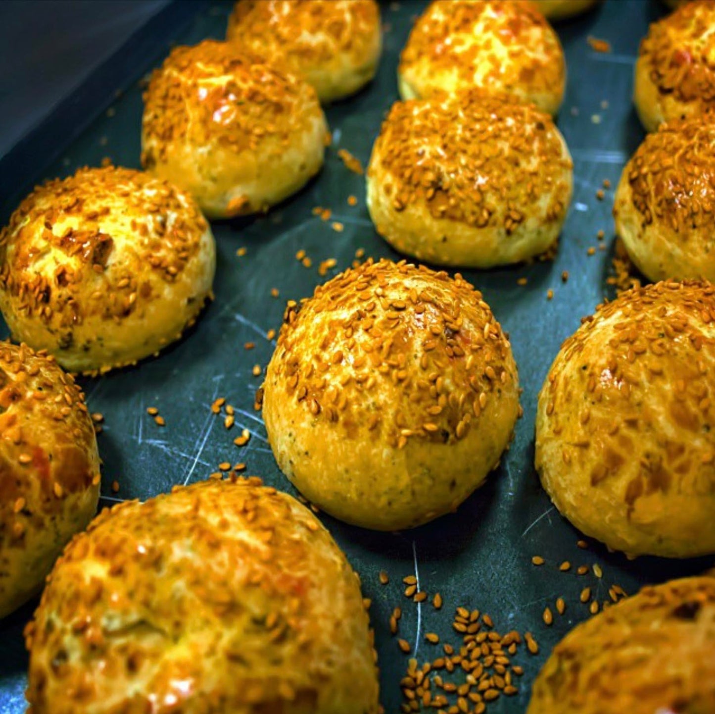 Gulluoglu Assorted Salted Cookie Balls (1.1lb -500 gr.), daily fresh shipment from Istanbul/Turkey