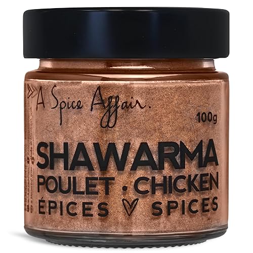 A Spice Affair’s Shawarma Chicken Spice | Warm, Savoury & Middle Eastern-Inspired Seasoning Blend | All-Natural, Non-GMO, Filler-Free | Perfect